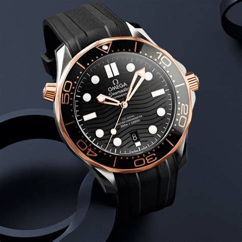 omega 210.60.42.20.99.001 seamaster diver 300m 42mm co-axial master chronometer|Omega Seamaster titanium dial.